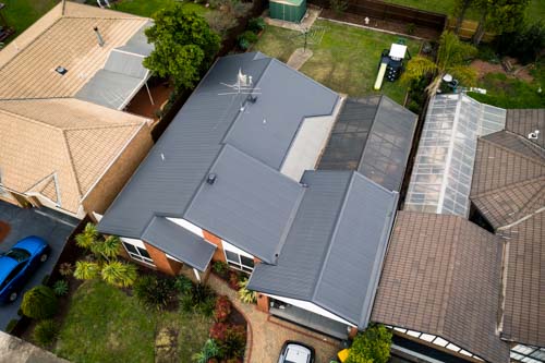 Melbourne drone services - Mill Park Roof